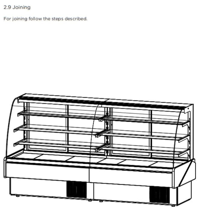Hydra Kool KBD-CG-80-S Curved Glass Bakery Deli Case - Top Restaurant Supplies