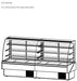 Hydra Kool KBD-CG-80-S Curved Glass Bakery Deli Case - Top Restaurant Supplies