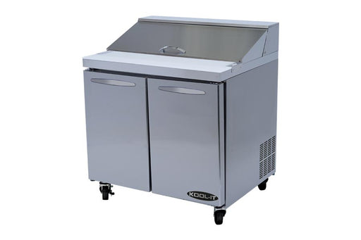 KOOL-IT KST-36-2  SANDWICH PREP TABLE - 36in - Top Restaurant Supplies
