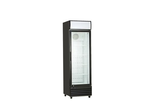 Kool-It KGM-13 Single Glass Door Cooler, 22.7" Wide, 11.6 Cu. Ft. - Top Restaurant Supplies