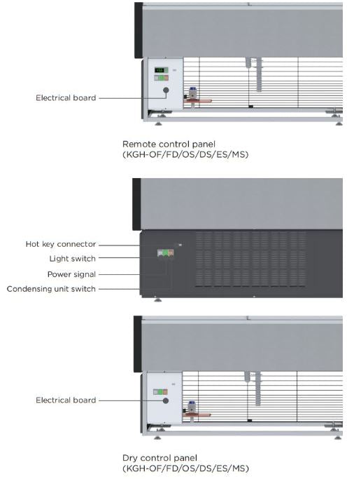 Hydra-Kool KGH-OF-40-S KGH-OF Grab-N-Go High Profile Case - Top Restaurant Supplies