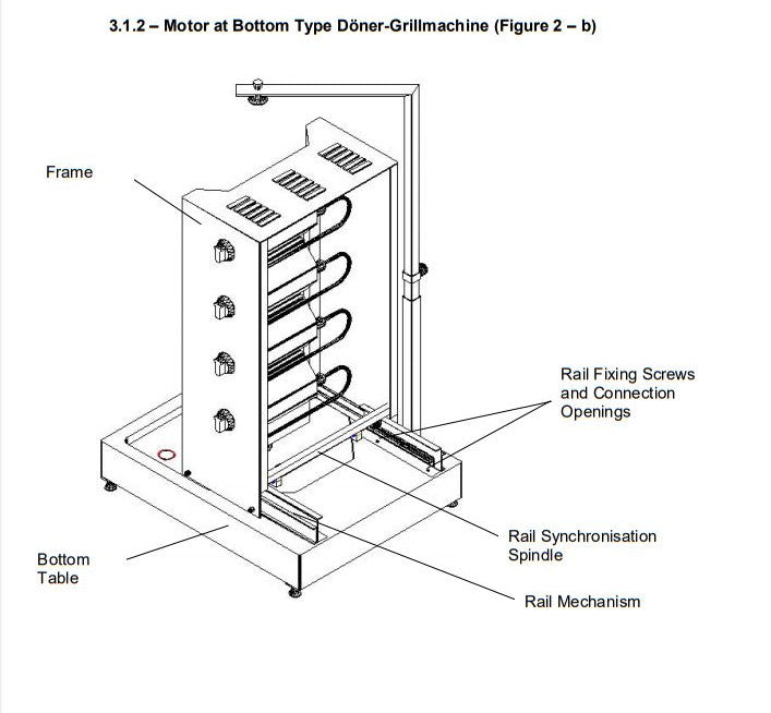Axis AX-VB4 Vertical Broiler - 4 Burner - Top Restaurant Supplies
