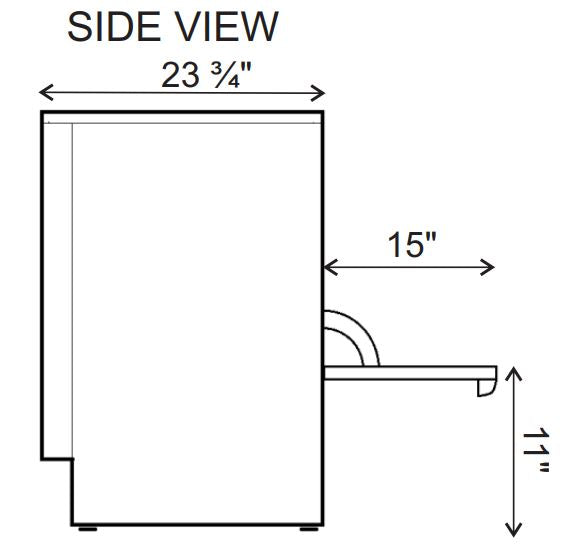 Jet-Tech F-18DP Undercounter Dishwasher, High-Temp - Top Restaurant Supplies