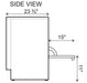 Jet-Tech F-18DP Undercounter Dishwasher, High-Temp - Top Restaurant Supplies