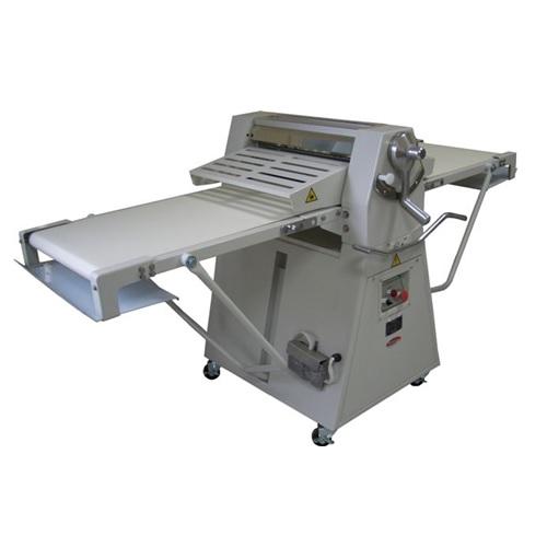 BakeMax BMFRS01 Floor Model Reversible Sheeter, 17" x 79" Conveyor - Top Restaurant Supplies