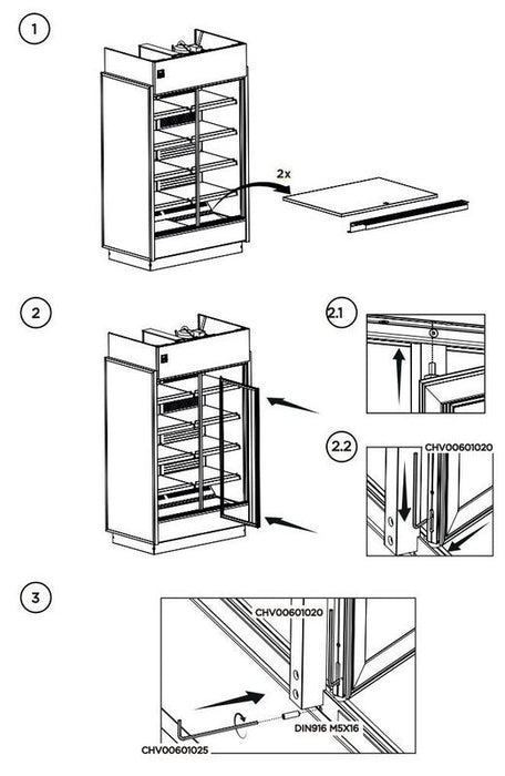 Hydra Kool KGV-MR-3-R High Volume Grab-N-Go for Remote Condensing Unit - Top Restaurant Supplies