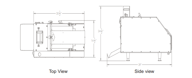 Dutchess DUT-BBM7 Bench Model Bolillo Moulder with DUT-BMP7 included - Top Restaurant Supplies