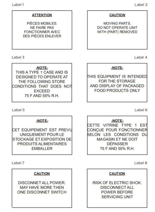 Hydra Kool KBD-CG-80-D Curved Glass Bakery Deli Case - Top Restaurant Supplies