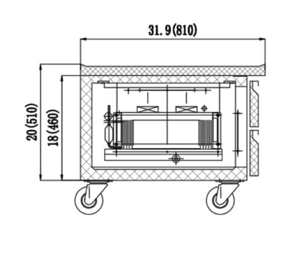 IKON ICBR-62 Chef Base, 62" Wide, 8.8 Cu. Ft. - Top Restaurant Supplies