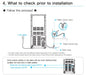 Kool-It KOU-70-AB Undercounter Outdoor Ice Maker, 66 Lbs. Per Day, undercounter, bell-shaped ice - Top Restaurant Supplies