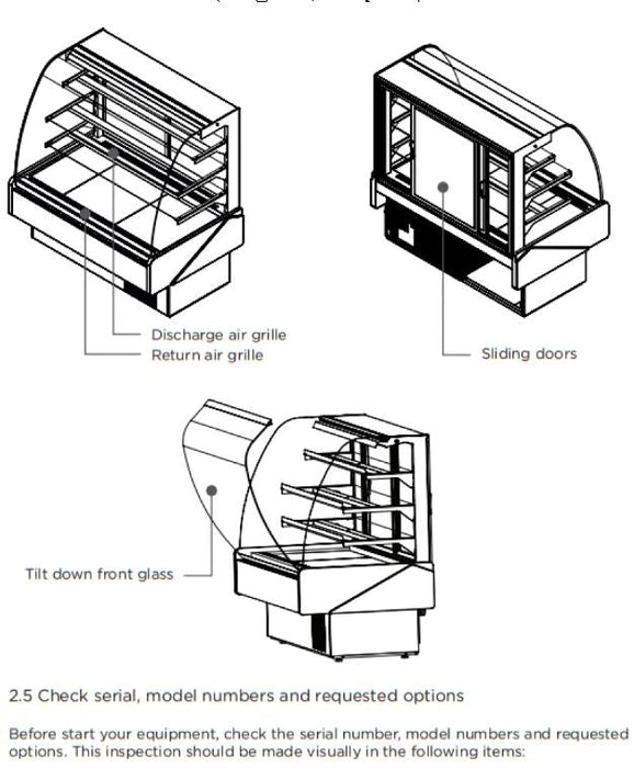 Hydra Kool KBD-CG-60-S Curved Glass Bakery Deli Case - Top Restaurant Supplies