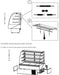 Hydra Kool KBD-CG-40-D Curved Glass Bakery Deli Case - Top Restaurant Supplies