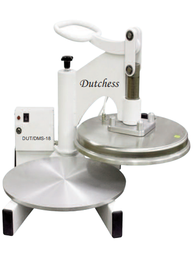 Dutchess DUT/DMS-2-18 Dual Heat 18" round Platen Tortilla Press, Swing Away Design, 220V - Top Restaurant Supplies