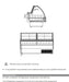 Hydra-Kool KFM-CG-50-S Fresh Meat Curved Glass Deli Case - Top Restaurant Supplies