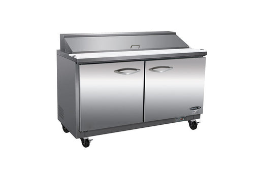 IKON ISP48M Megatop Salad and Sandwich Prep Table, 48.2" Wide, 8.8 Cu. Ft. - Top Restaurant Supplies