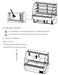 Hydra Kool KBD-CG-40-D Curved Glass Bakery Deli Case - Top Restaurant Supplies