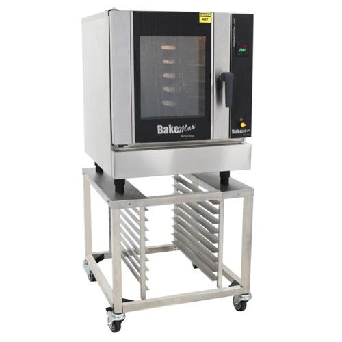 BakeMax America BACO5TG Gas Convection Oven with Steam, 5 Pan Capacity - Top Restaurant Supplies