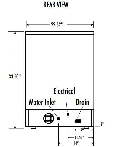 Jet-Tech EV18 High-Temp Undercounter Dishwasher - Top Restaurant Supplies