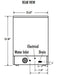 Jet-Tech EV18 High-Temp Undercounter Dishwasher - Top Restaurant Supplies