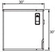 Kool-It KCM-1100-AH Modular Ice Makerr, 1106 Lbs. Per Day, Half Cube Style Ice - Top Restaurant Supplies