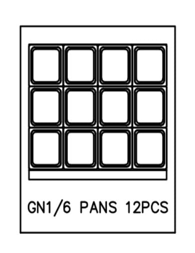 IKON ISP29M Megatop Salad and Sandwich Prep Table, 28.9" Wide, 5.2 Cu. Ft. - Top Restaurant Supplies