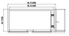 IKON ICBR-74 Chef Base, 74" Wide, 11.1 Cu. Ft. - Top Restaurant Supplies