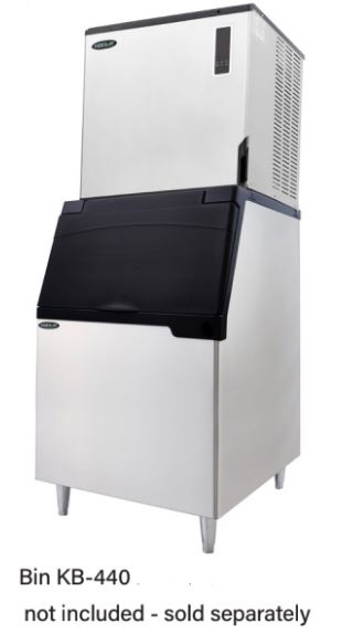 Kool-It KCM-1100-AH Modular Ice Makerr, 1106 Lbs. Per Day, Half Cube Style Ice - Top Restaurant Supplies