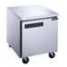 Dukers DUC29F Single Door Undercounter Freezer in Stainless Steel, 29" Wide - Top Restaurant Supplies