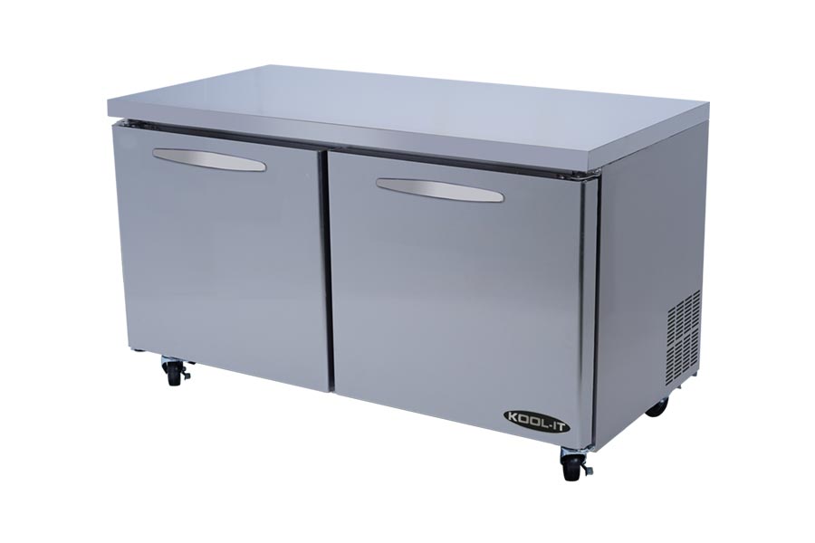 KOOL-IT KUCR-60-2  UNDERCOUNTER REFRIGERATOR - 60in - Top Restaurant Supplies