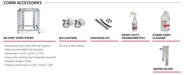 Axis AX-CL06M Full Size Combi Oven Manual Controls - Reversing Fans - 6 Shelves - Top Restaurant Supplies