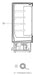 Hydra-Kool KGH-OF-30-S KGH-OF Grab-N-Go High Profile Case - Top Restaurant Supplies