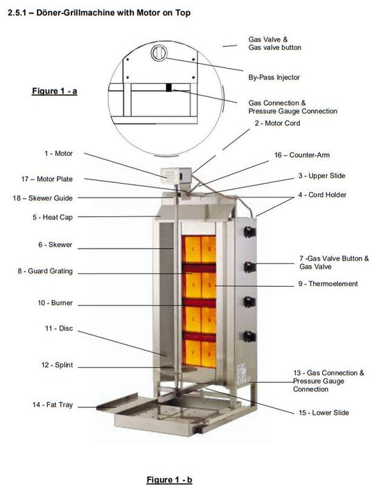 Axis AX-VB3 Vertical Broiler - 3 Burner - Top Restaurant Supplies