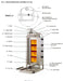 Axis AX-VB3 Vertical Broiler - 3 Burner - Top Restaurant Supplies