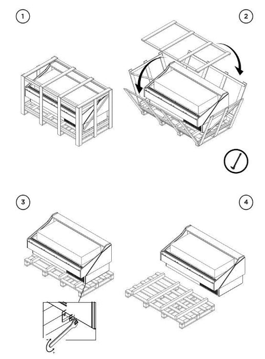 Hydra-Kool KFM-OF-100-S Fresh Meat Open Front Deli Case - Top Restaurant Supplies