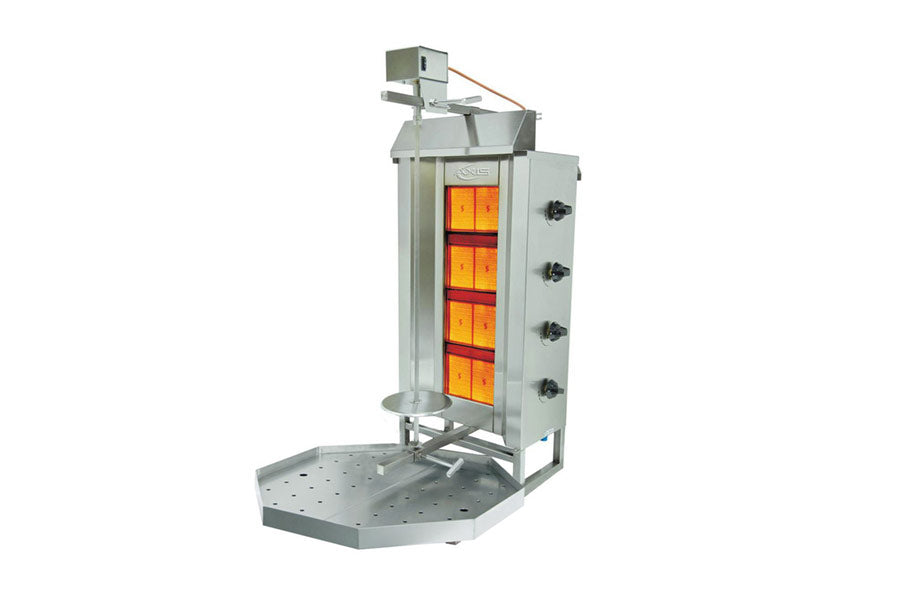 Axis AX-VB4 Vertical Broiler - 4 Burner - Top Restaurant Supplies