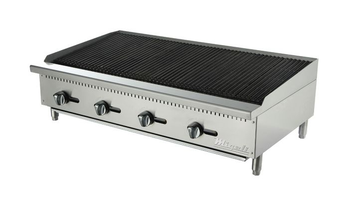 Migali 48" Wide Radiant Broiler - 140,000 BTU, C-RB48 - Top Restaurant Supplies