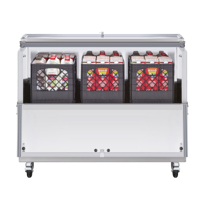 MXMC49HC Maxx Cold Milk Cooler, 12 Crate Capacity, 49” Wide - Top Restaurant Supplies