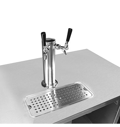 SABA SDD-27-58 58" Draft Beer Dispenser with (1) Double Tap - Top Restaurant Supplies
