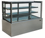 Kool-It KBF-36 Flat Glass Display Case, 35.4" Wide, 10 Cu. Ft. - Top Restaurant Supplies