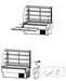 Hydra Kool KBD-CG-50-S Curved Glass Bakery Deli Case - Top Restaurant Supplies