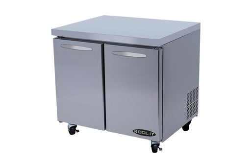 Kool-It KUCR-36-2 36??Undercounter Refrigerator, 9.5 Cu. Ft. - Top Restaurant Supplies