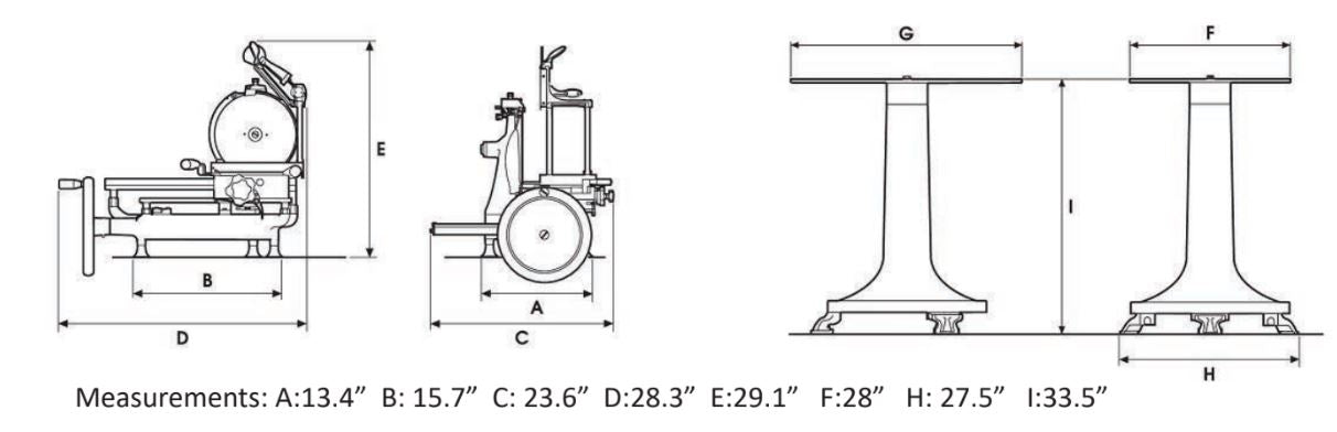 Axis AX-VOL12 Flywheel Slicer - Top Restaurant Supplies