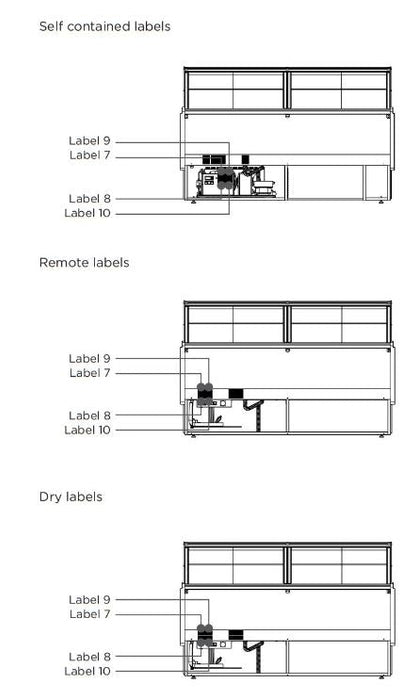 Hydra-Kool KFM-OF-60-S Fresh Meat Open Front Deli Case - Top Restaurant Supplies