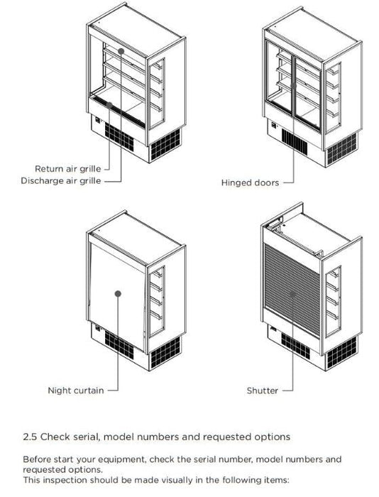 Hydra-Kool KGH-OF-40-S KGH-OF Grab-N-Go High Profile Case - Top Restaurant Supplies