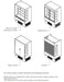 Hydra-Kool KGH-OF-40-S KGH-OF Grab-N-Go High Profile Case - Top Restaurant Supplies
