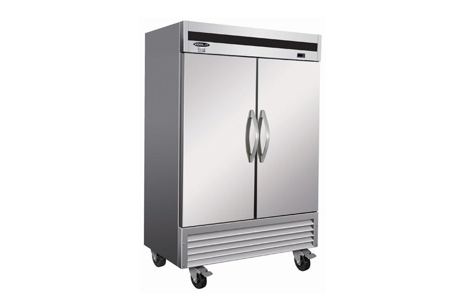 IKON IB54R Double Door Bottom Mount Refrigerator, 53.9" Wide, 41.6 Cu. Ft. - Top Restaurant Supplies