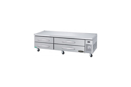 Kool-It KCB-83-4M Chef Base 83" 4 Drawers, 17.2 Cu. Ft. - Top Restaurant Supplies