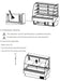 Hydra Kool KBD-CG-50-S Curved Glass Bakery Deli Case - Top Restaurant Supplies