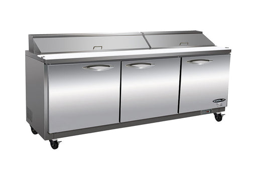 IKON ISP72 Salad and Sandwich Prep Table, 71.7" Wide, 13.1 Cu. Ft. - Top Restaurant Supplies