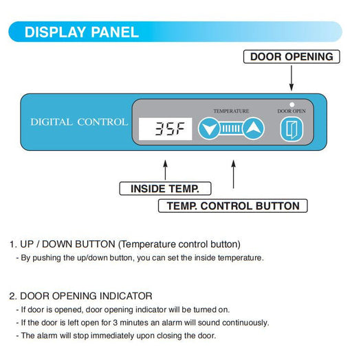 Kool-It KBSR-1 Single Door Refrigerator Bottom Mount, 26.8" Wide, 18.9 Cu. Ft. - Top Restaurant Supplies